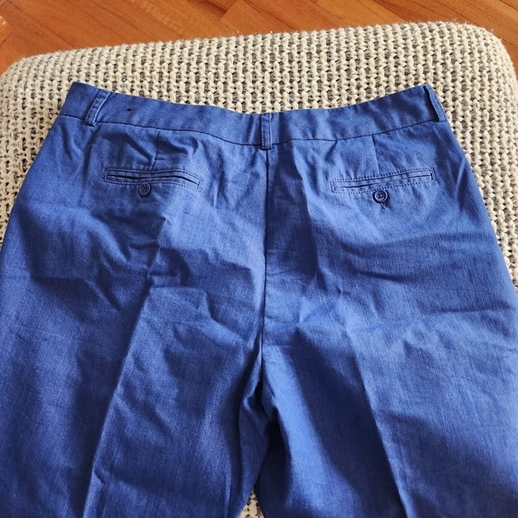 Beautiful long pant with front fly, front pockets and back slit and buttoned poc - Picture 1 of 3